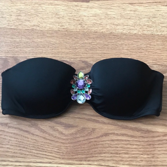 Victoria's Secret Other - Victoria’s Secret jeweled bandeau Bikini Top